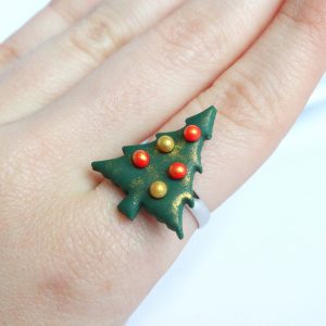 kerstboom ring