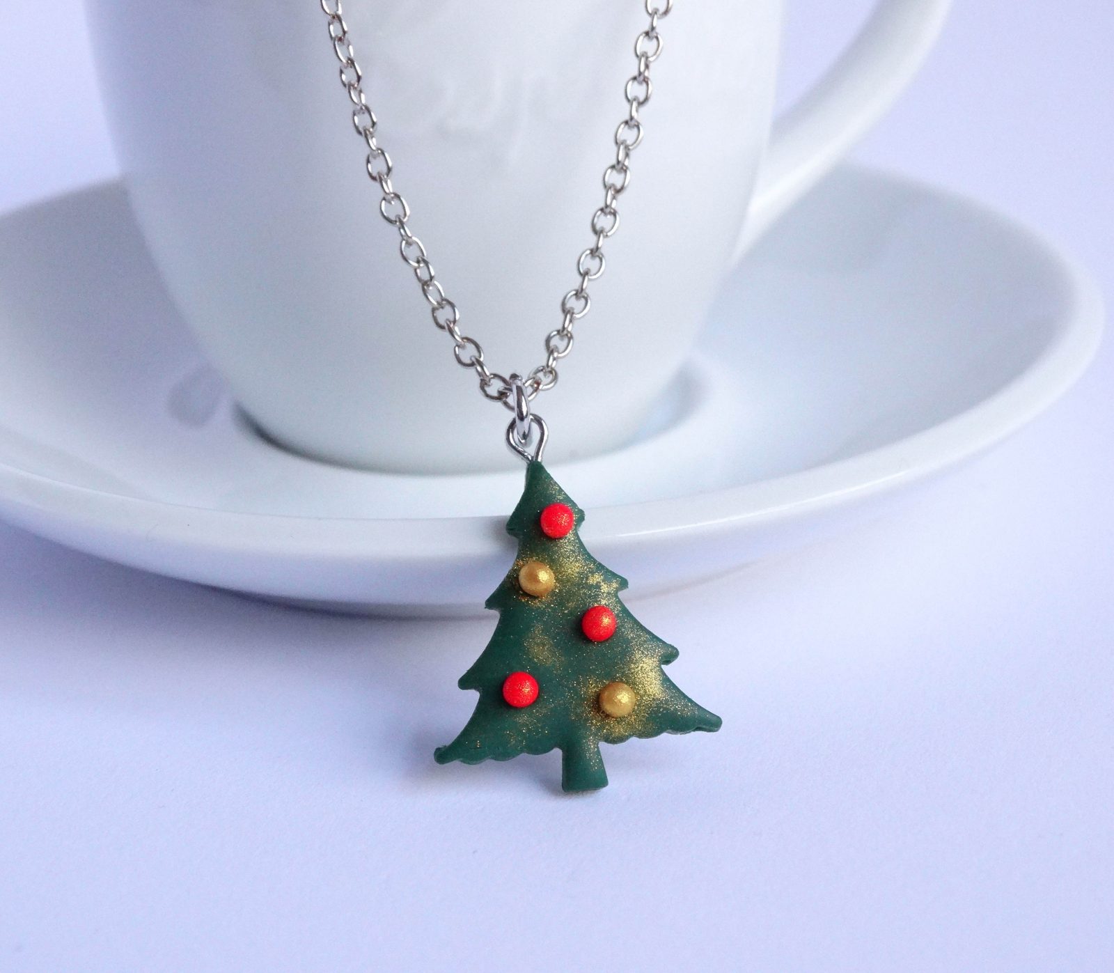 Kerstboom ketting model 2 Shinystuff